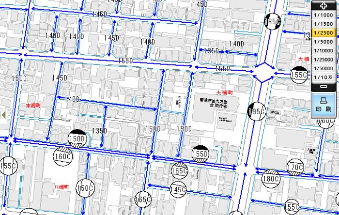 東京都八王子市の相続税路線価