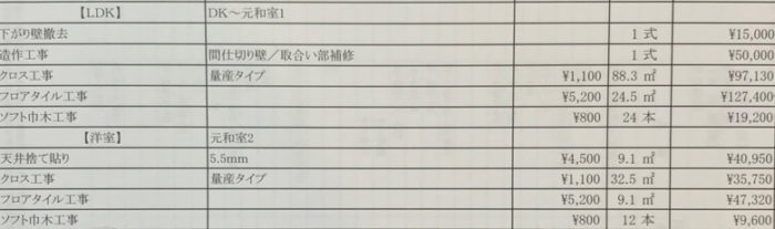 見積書